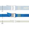 imageNRS 1quot Heavy Duty TieDown StrapIconic Blue