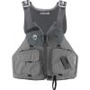 imageNRS Chinook Fishing Life Jacket for Fishing  Adult USCG Type III PFD  Mesh Back Front Zip Vest with Pockets for Rafting Kayaking PaddlingLargeXLarge